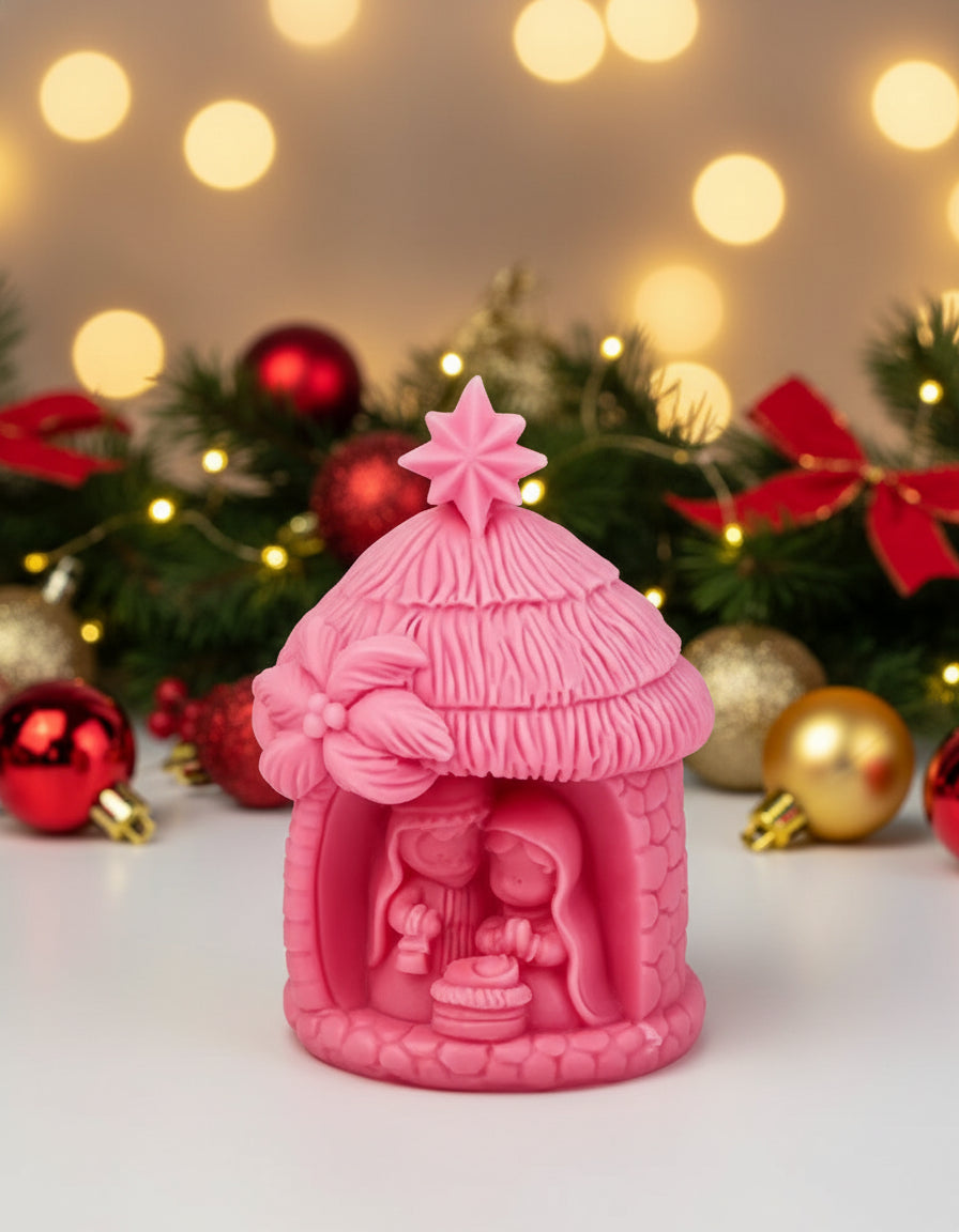 Χριστουγεννιάτικο κερί φάτνη