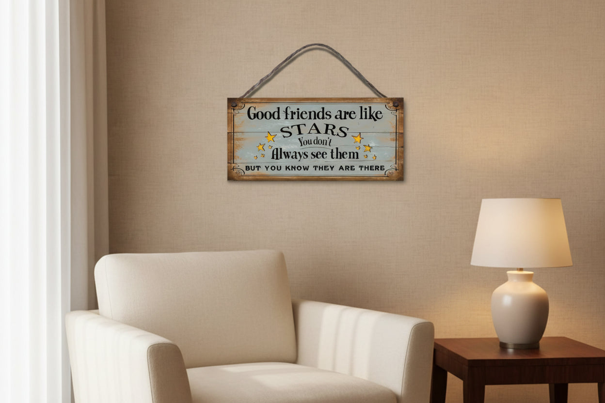 Κρεμαστή ξύλινη πινακίδα