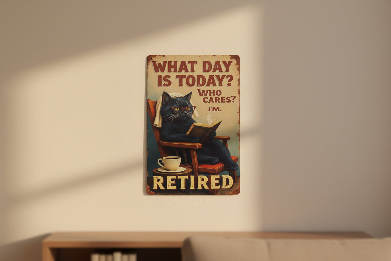 Κρεμαστή μεταλλική πινακίδα