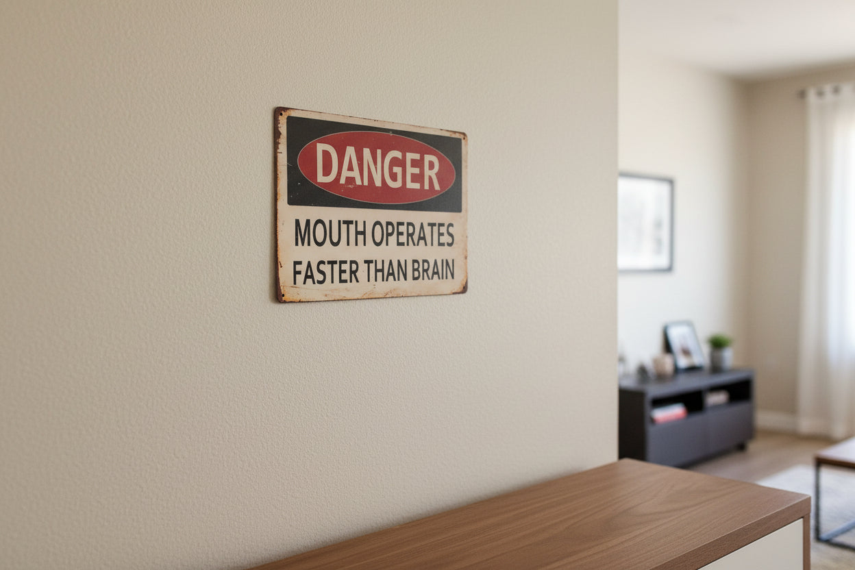 Κρεμαστή μεταλλική πινακίδα