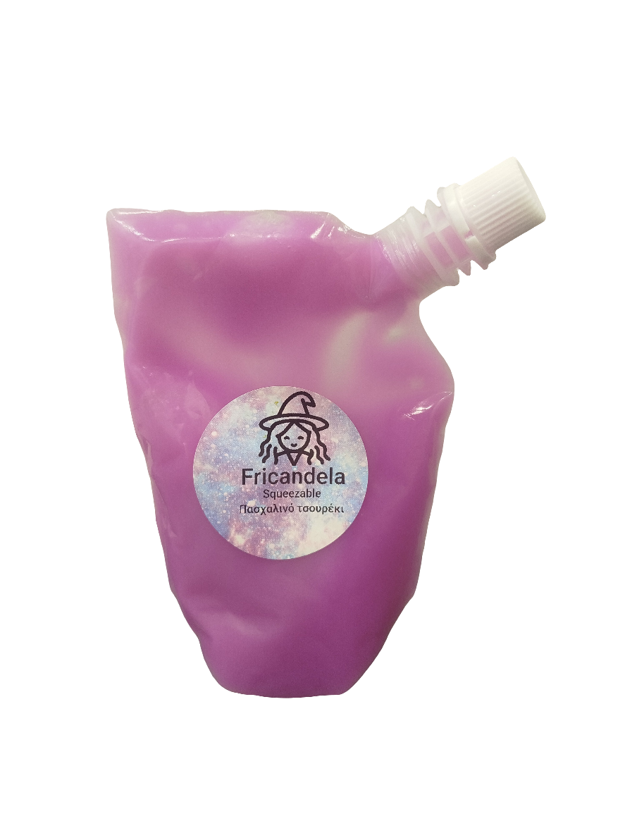 Squeezable wax