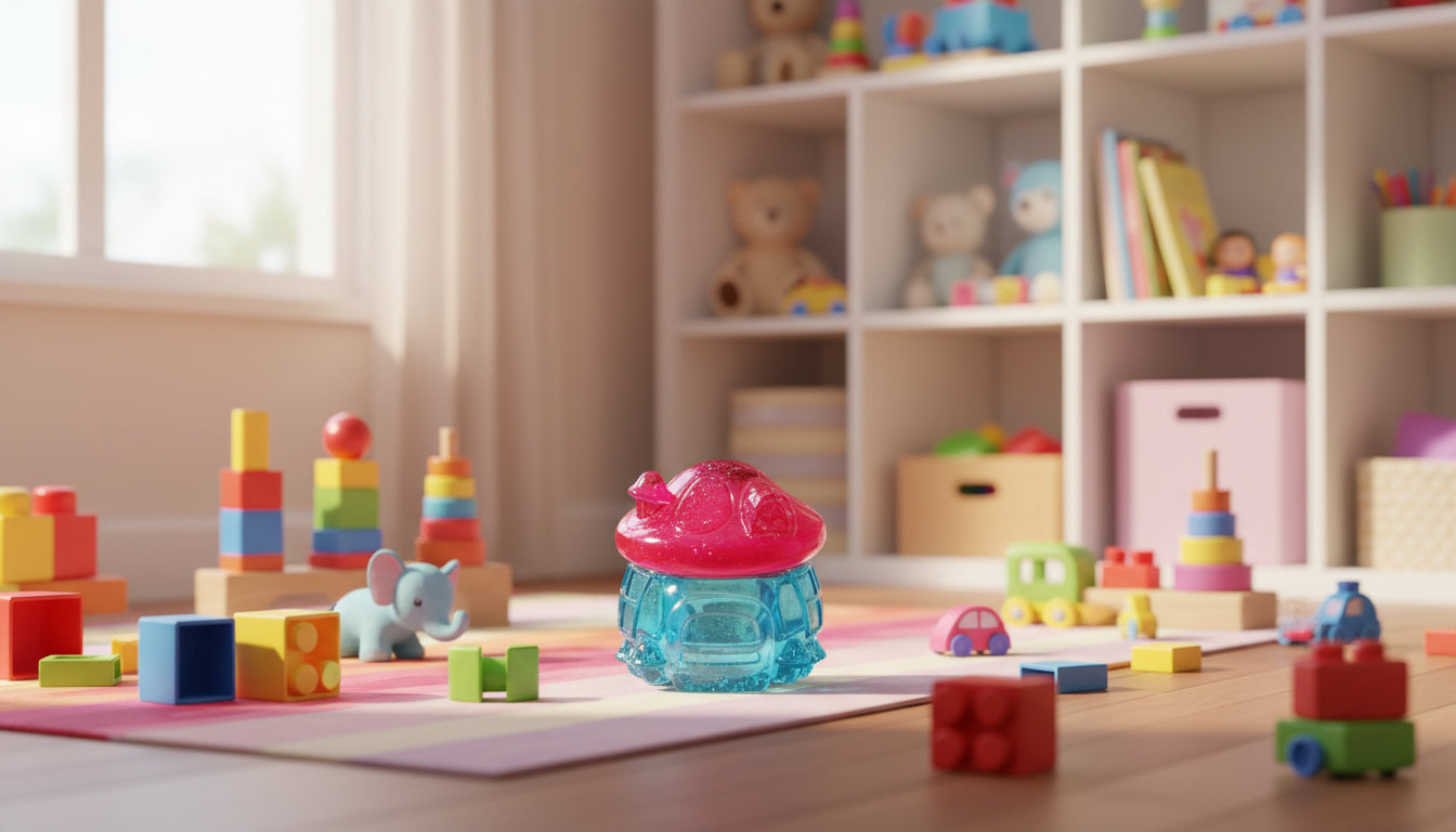 Σπιτάκι μανιτάρι από υγρό γυαλί