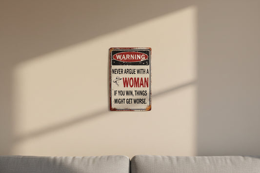 Κρεμαστή μεταλλική πινακίδα