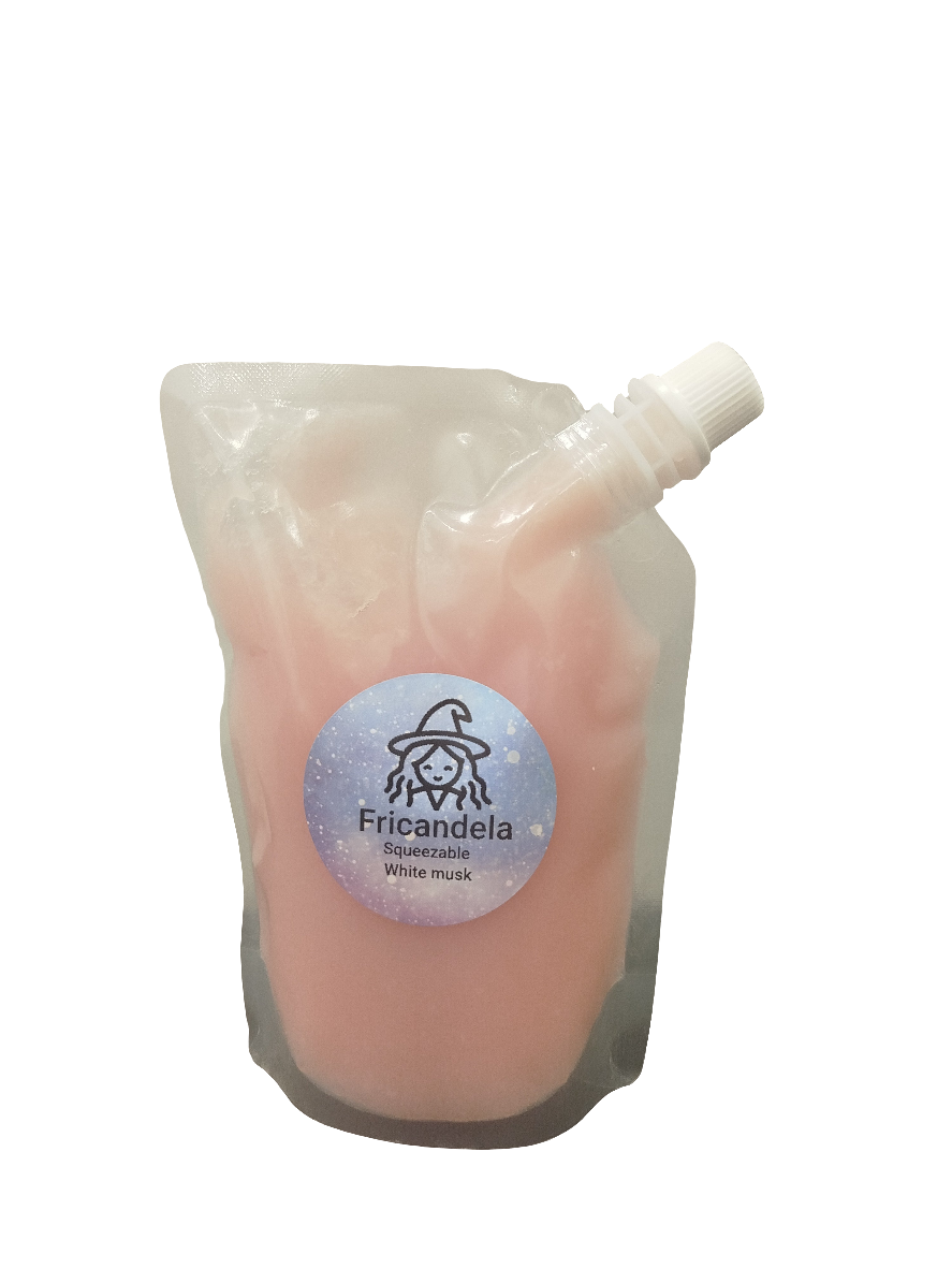 Squeezable wax