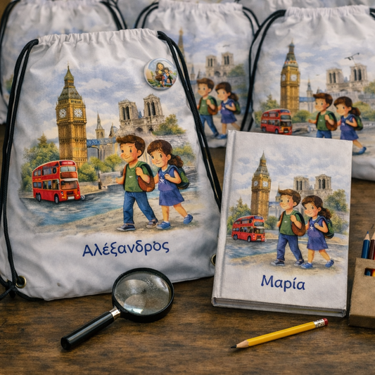 Οι Φύλακες της Τέχνης – Λονδίνο (σακίδιο εξερευνητή)